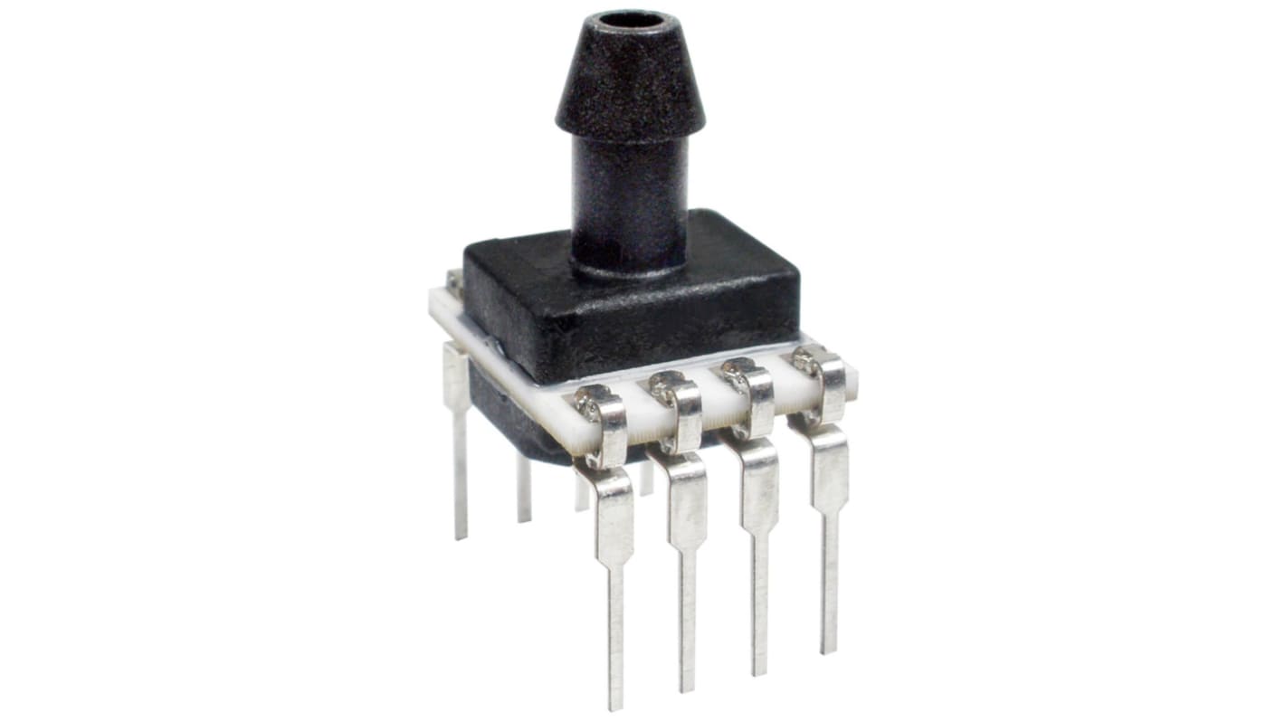 Honeywell Differential Pressure Sensor, 15psi Operating Max, Through-Hole Mount, 8-Pin, DIP