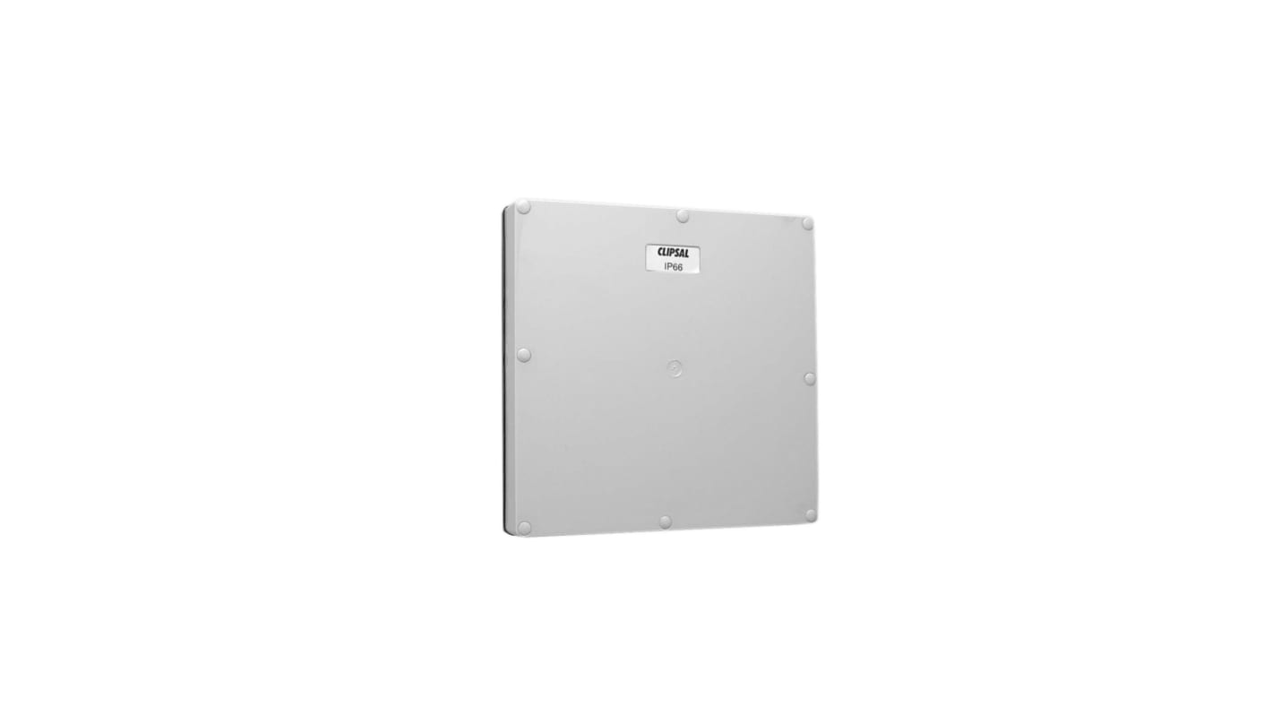 Clipsal Electrical 56 Series Series Lid, 35mm H, 95mm W, 192mm L for Use with 56 Series Enclosures