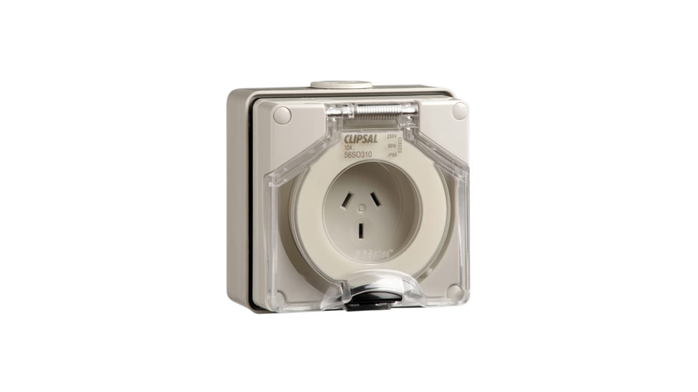 Clipsal Electrical IP66, Rated At 10A, 250 V