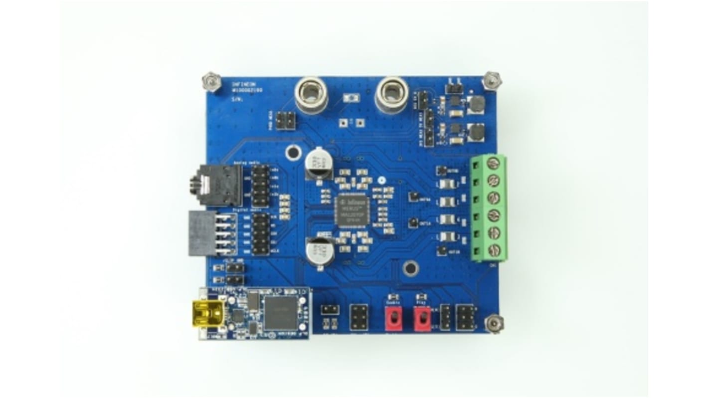Carte d'évaluation Infineon EVAL_AUDIO_MA12070P pour Applications audio pour MA12070P