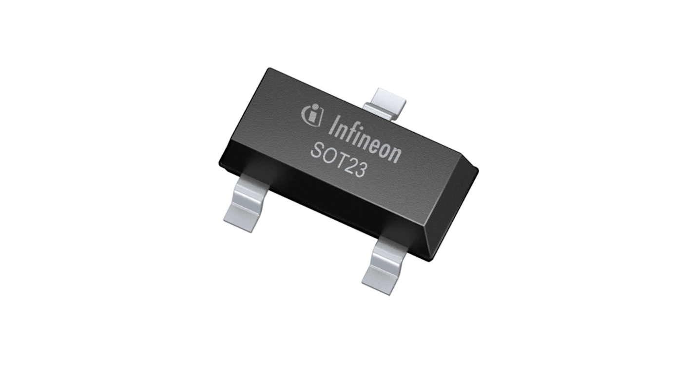Infineon Nチャンネル MOSFET60 V 200 mA 表面実装 パッケージSOT-23 3 ピン