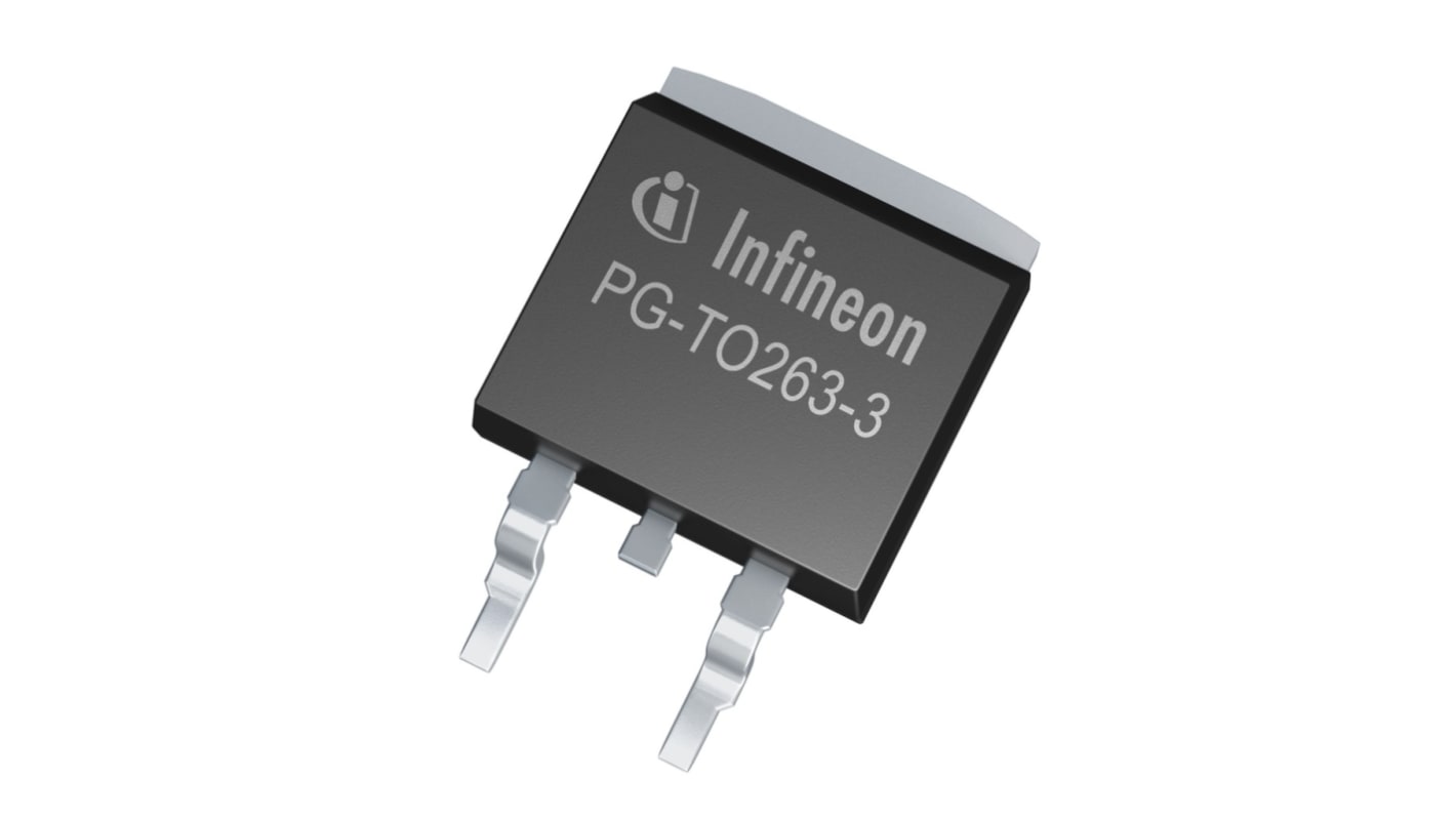 MOSFET Infineon IPB120N08S403ATMA1, VDSS 80 V, ID 120 A, D2PAK (TO-263) de 3 pines