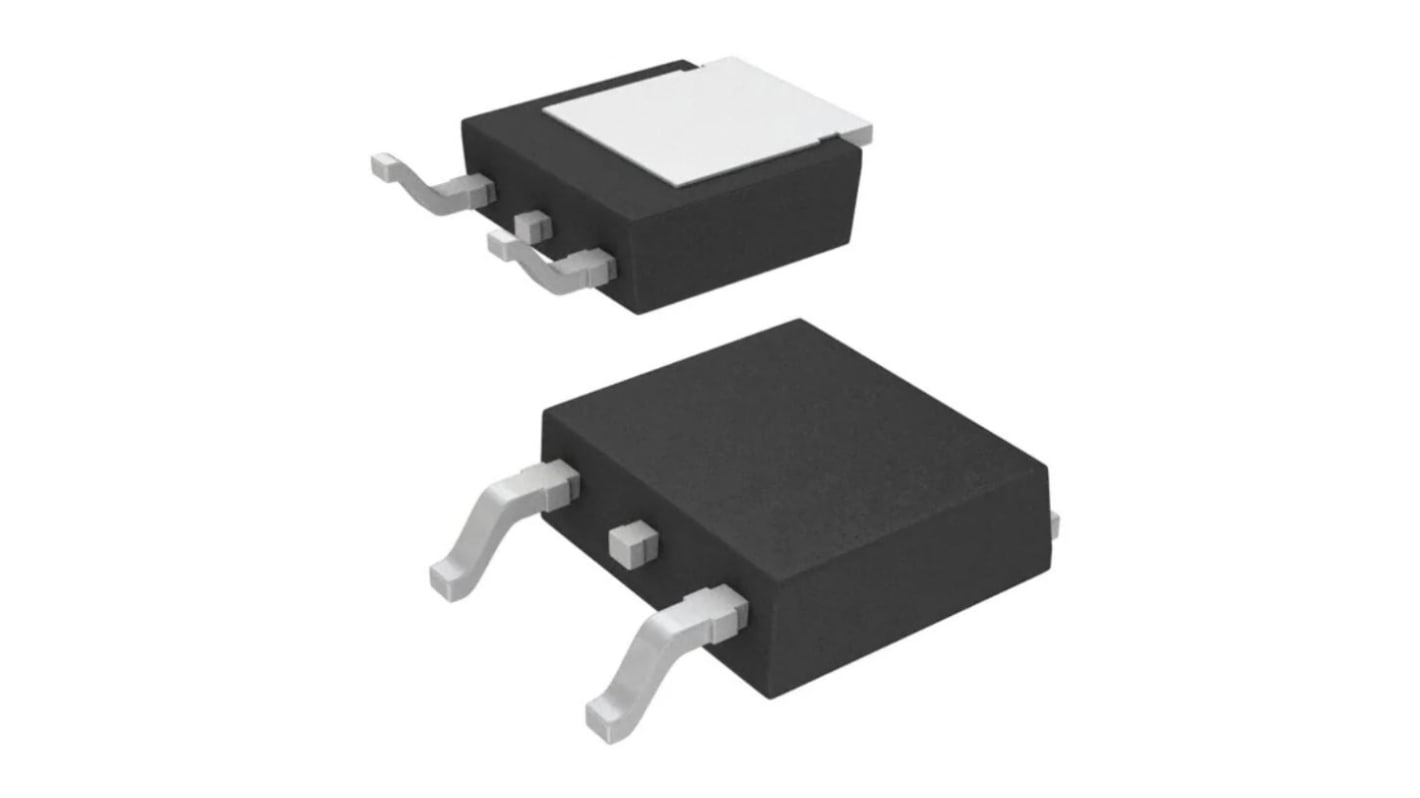 N-Channel MOSFET, 5.1 A, 900 V, 3-Pin DPAK Infineon IPD90R1K2C3ATMA1