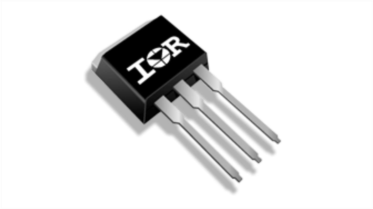 Infineon Nチャンネル MOSFET55 V 110 A スルーホール パッケージI2PAK (TO-262) 3 ピン