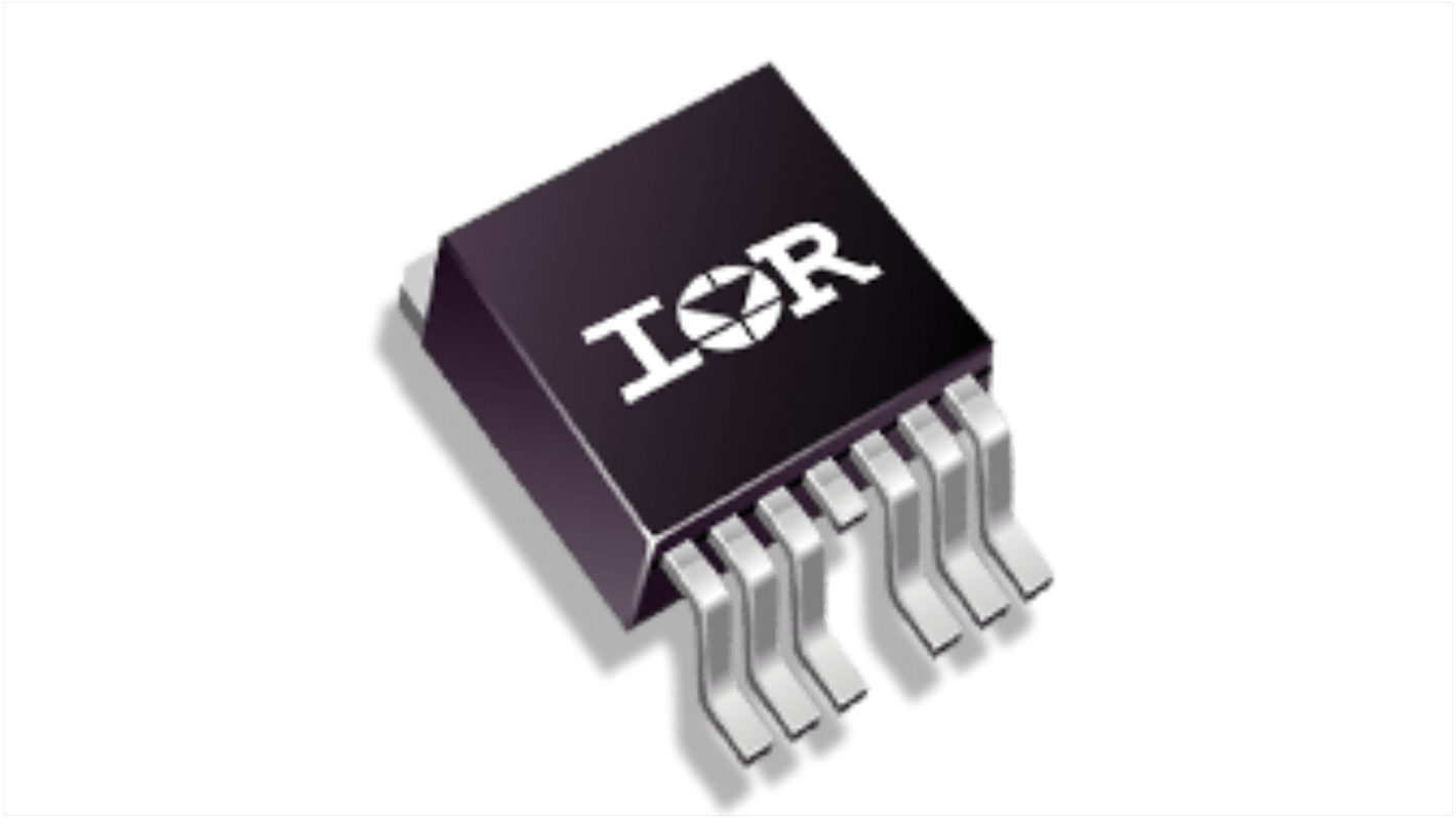 MOSFET, 1 elem/chip, 240 A, 55 V, 7-tüskés, D2PAK-7 HEXFET