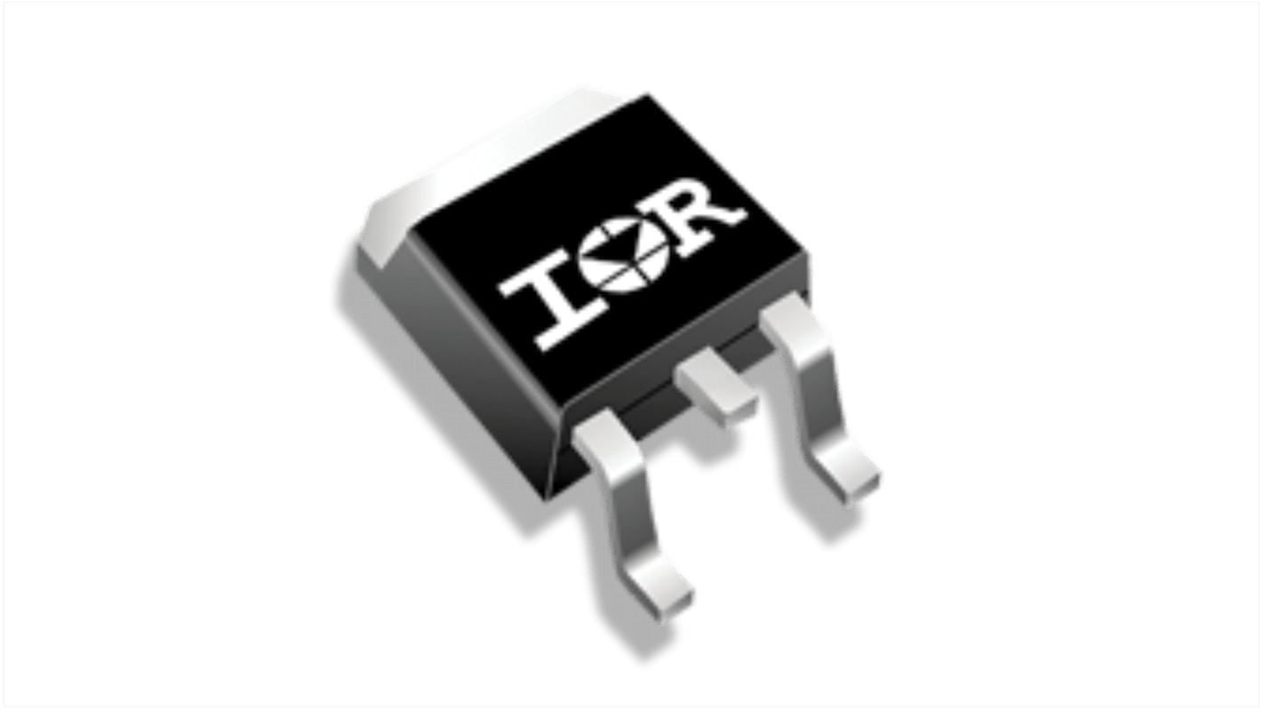 MOSFET, 1 elem/chip, 20 A, 55 V, 3-tüskés, DPAK (TO-252) HEXFET