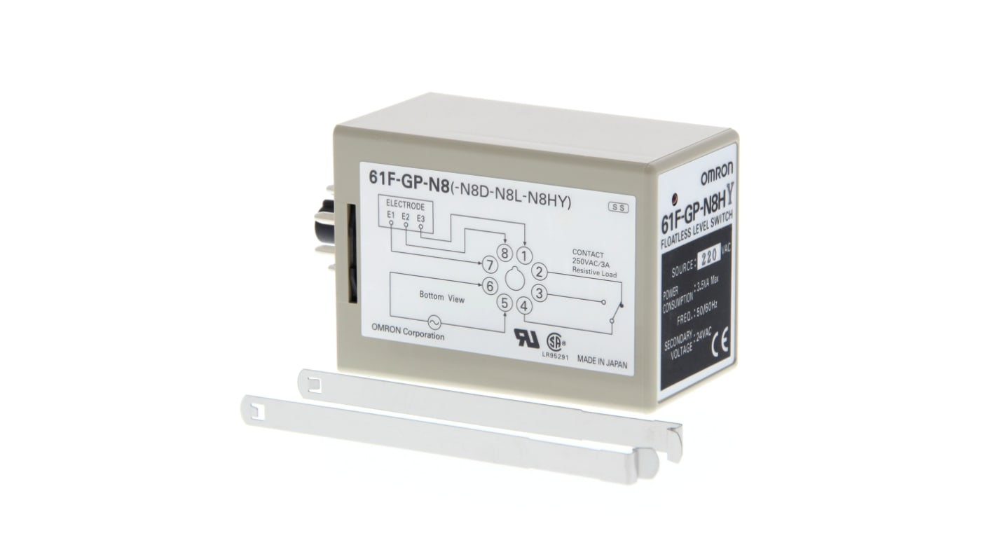 Controller livello Omron 61F-GP-N8D 230VAC, 3 ingressi, tensione sonda 8V, alimentazione 230 V