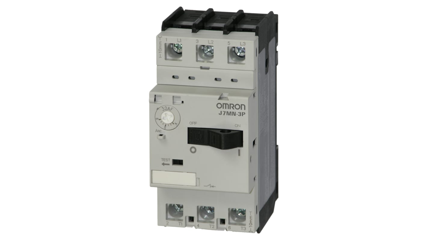 Omron 0.63 → 1 A Motor Protection Unit, 200 → 690 V