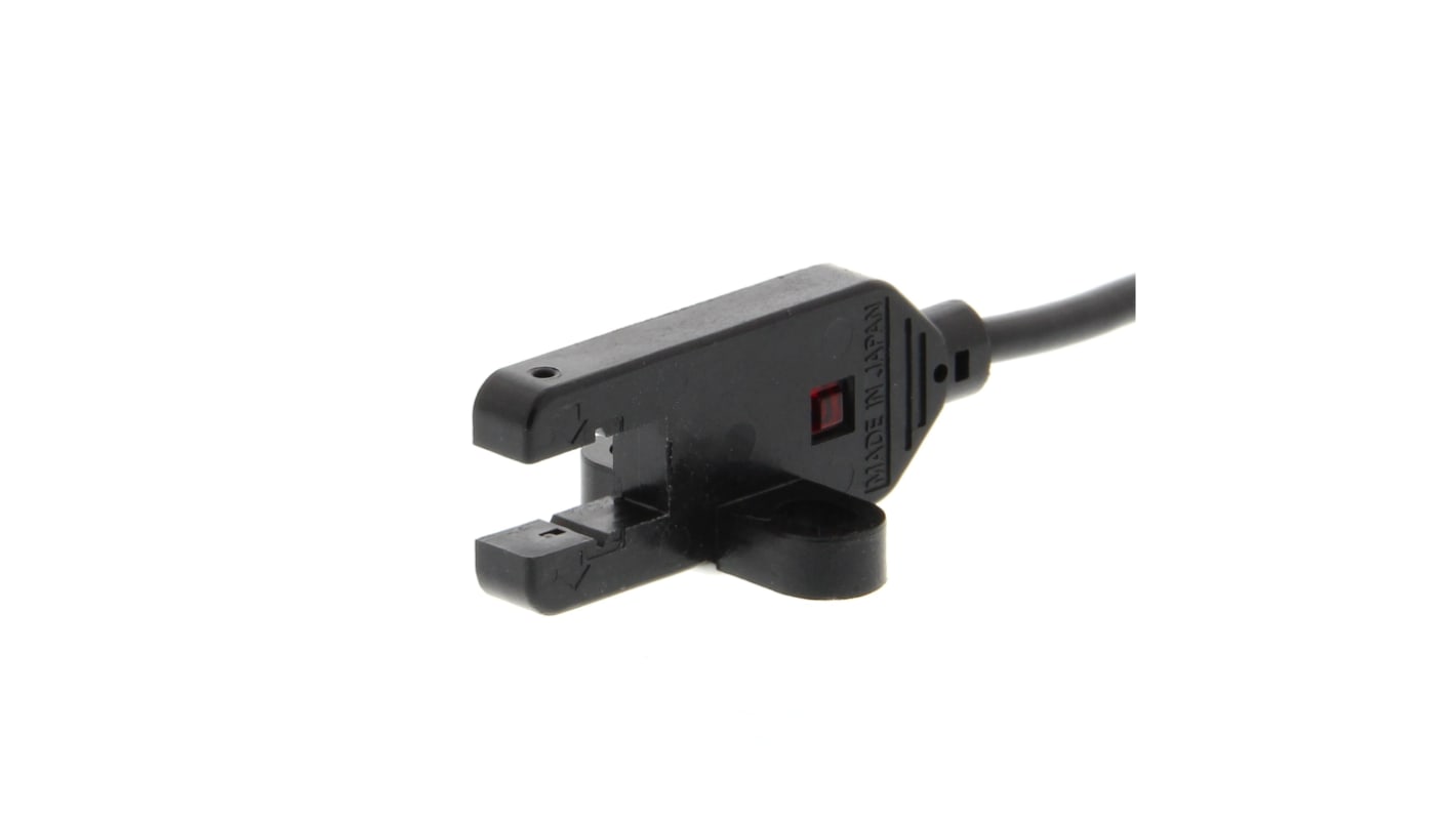 Omron Through Beam Photoelectric Sensor, T Shaped Sensor, 5 mm Detection Range