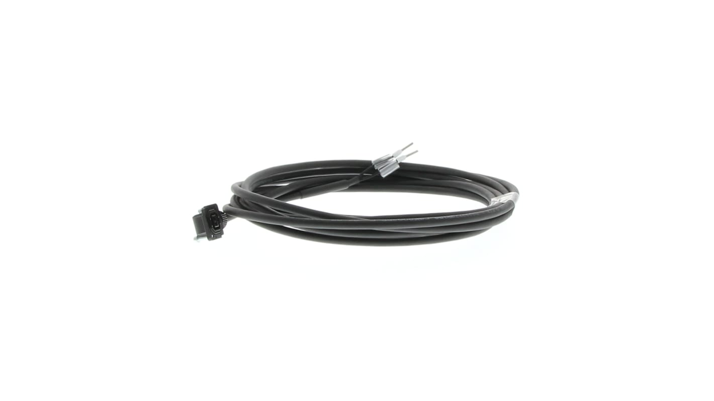 Cable Omron, monofásico, 200 V, 50 → 750 W, long. 1.5m, para usar con Servomotor