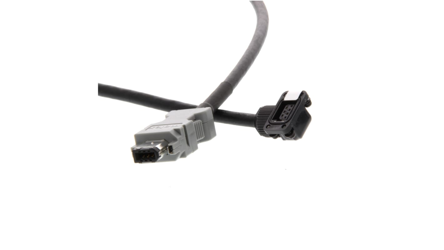 Cable Omron, monofásico, 200 V, 50 → 750 W, long. 20m, para usar con Servomotor