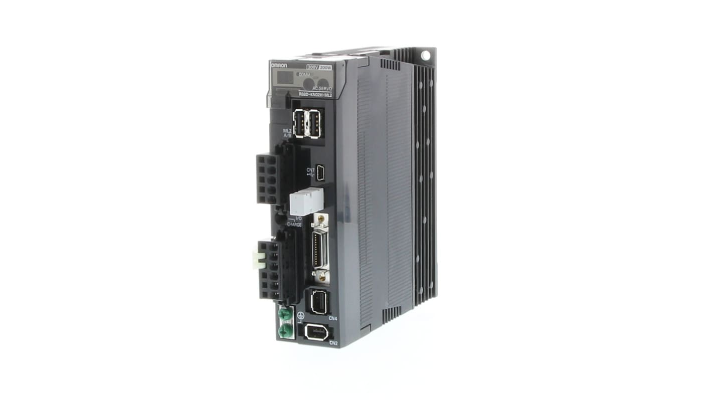 Omron 750 W Servo Drive, 200 V, 1 Phase, 6.6 A, 200 V