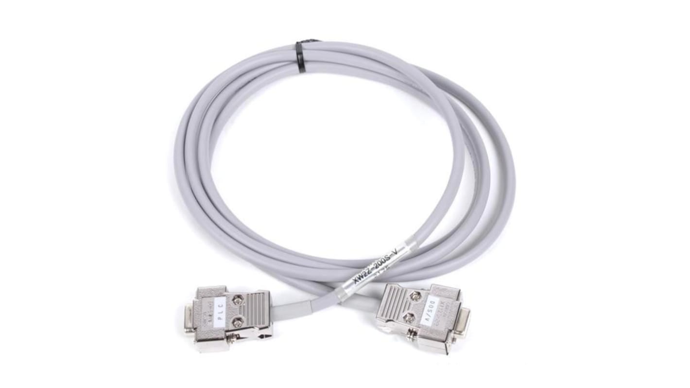 Omron Cable for Use with PLC, 5m Length