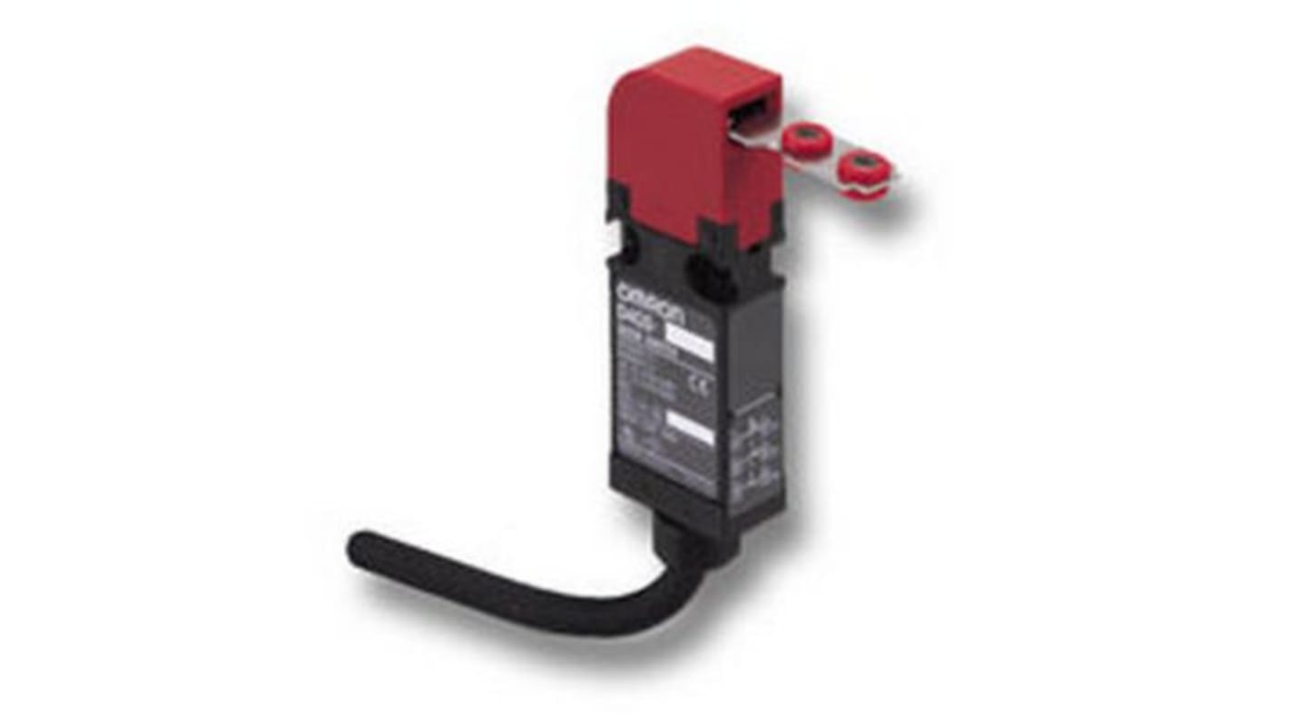 Interruptor de bloqueo de seguridad Omron D4GS-N1R, 1 NC / 1 NA, 240V, Con llave, D4GS, bloqueo Type 2