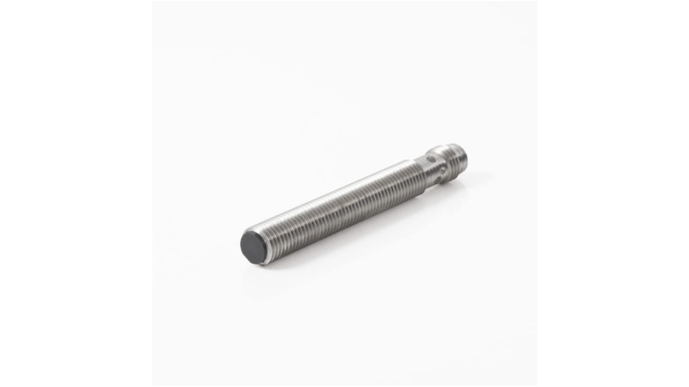 Omron Inductive Barrel-Style Inductive Proximity Sensor, M8 x 1, 2 mm Detection, PNP Output, 10 → 30 V dc, IP67