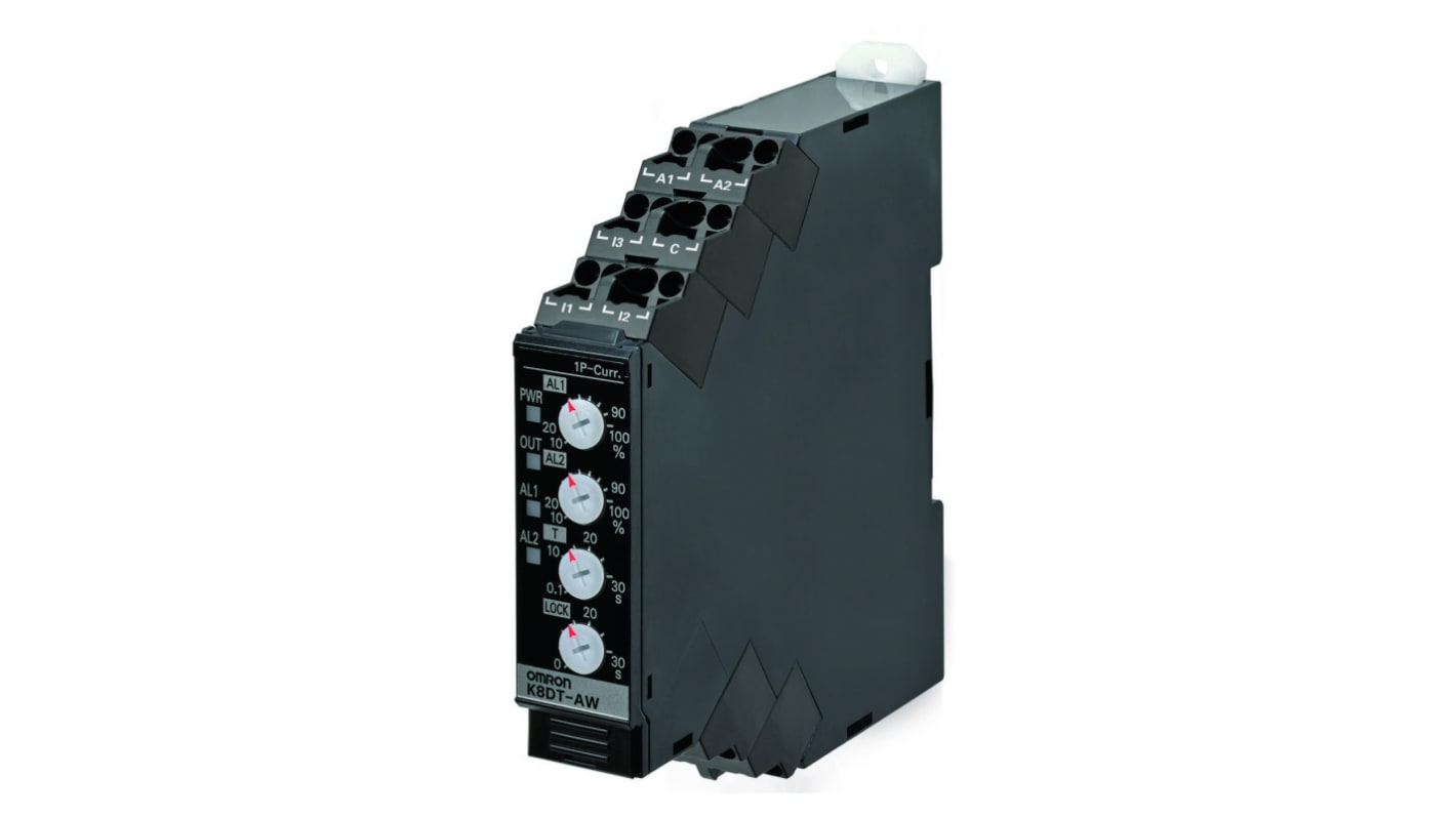 Relè di monitoraggio Corrente Omron K8DT-AW3TD serie K8DT-AW