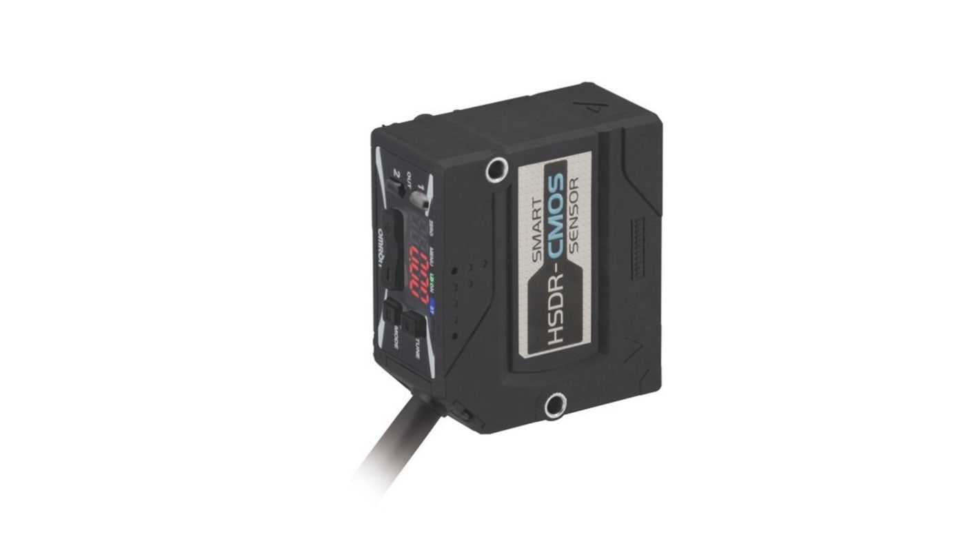 Omron Diffuse Photoelectric Sensor, Rectangular Sensor, 100 mm Detection Range
