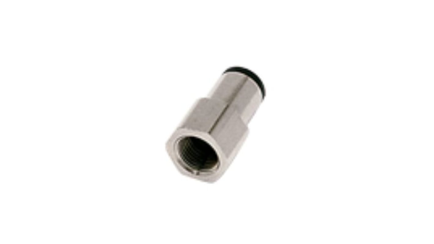 Legris LF6900 LIQUIfit Series Push-in Fitting, G 3/4 Female to Push In 16 mm, Threaded-to-Tube Connection Style