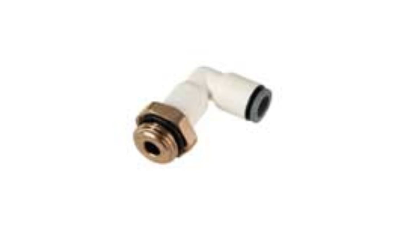 Legris LF6900 LIQUIfit Series Push-in Fitting, G 1/4 Male, Threaded Connection Style