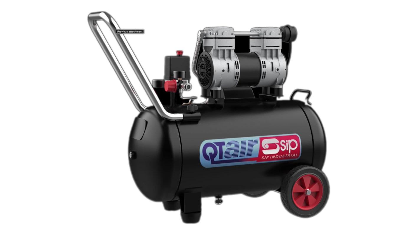 Compressore d'aria SIP da 50 l, 116psi max , 956W