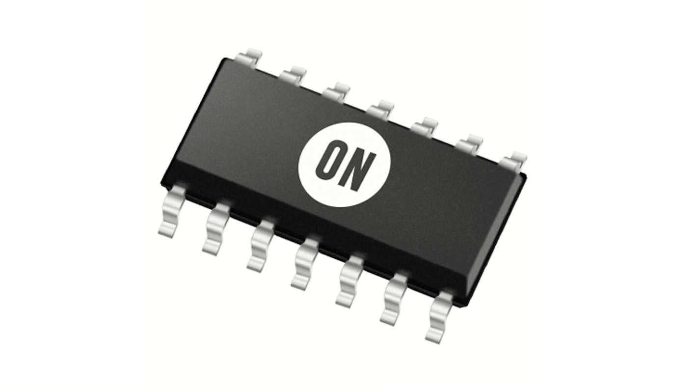 onsemi USB-vezérlő FUSB3307D6MX, USB 2,0, 5,5 V, 14-tüskés, SOIC-14 NB