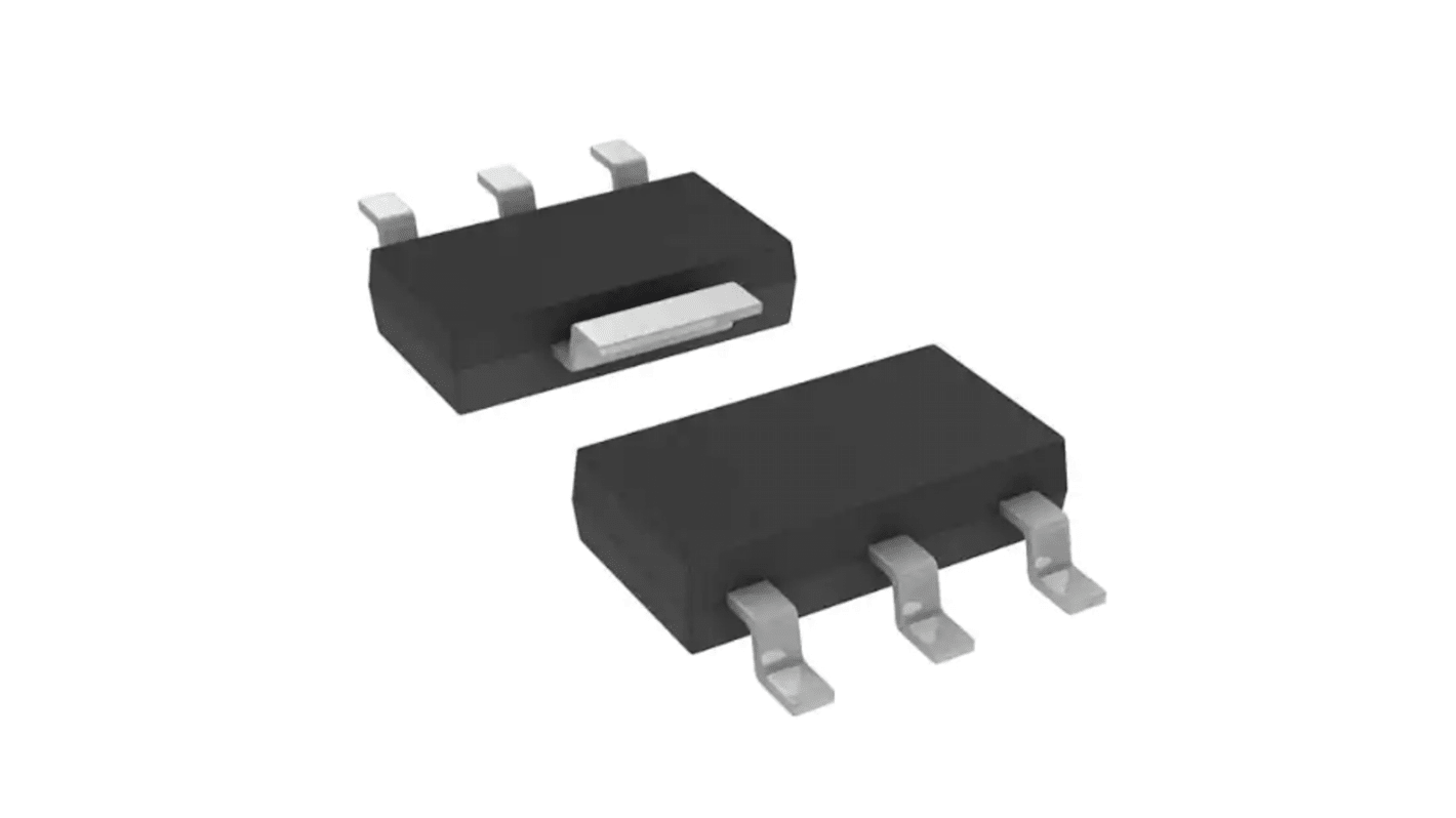 onsemi 電圧レギュレータ 3.3 V, 3-Pin, LM1117MPX-33NOPB