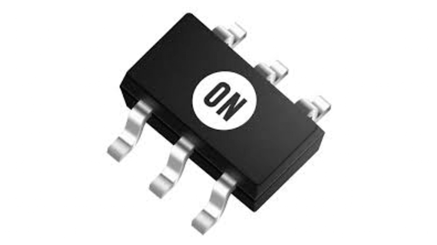 onsemi オペアンプ, 表面実装, 1回路, 単一電源, NCV333ASN2T1G