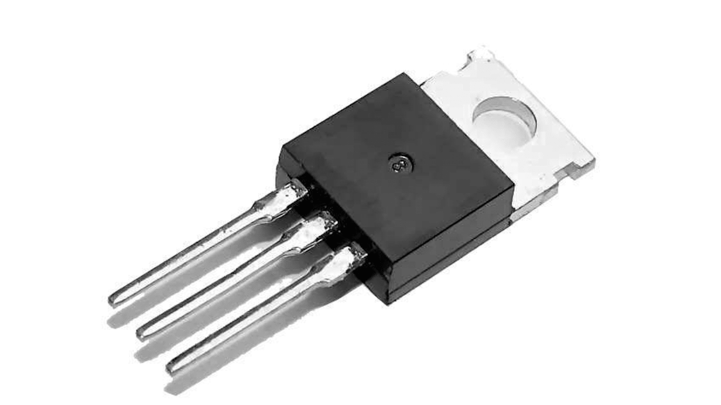MOSFET onsemi, canale N, 0,082 Ω, 40 A, TO-220, Su foro