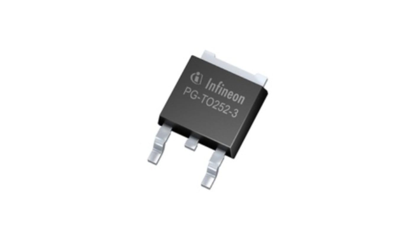 MOSFET Infineon canal N, TO-252 17 A 55 V, 3 broches