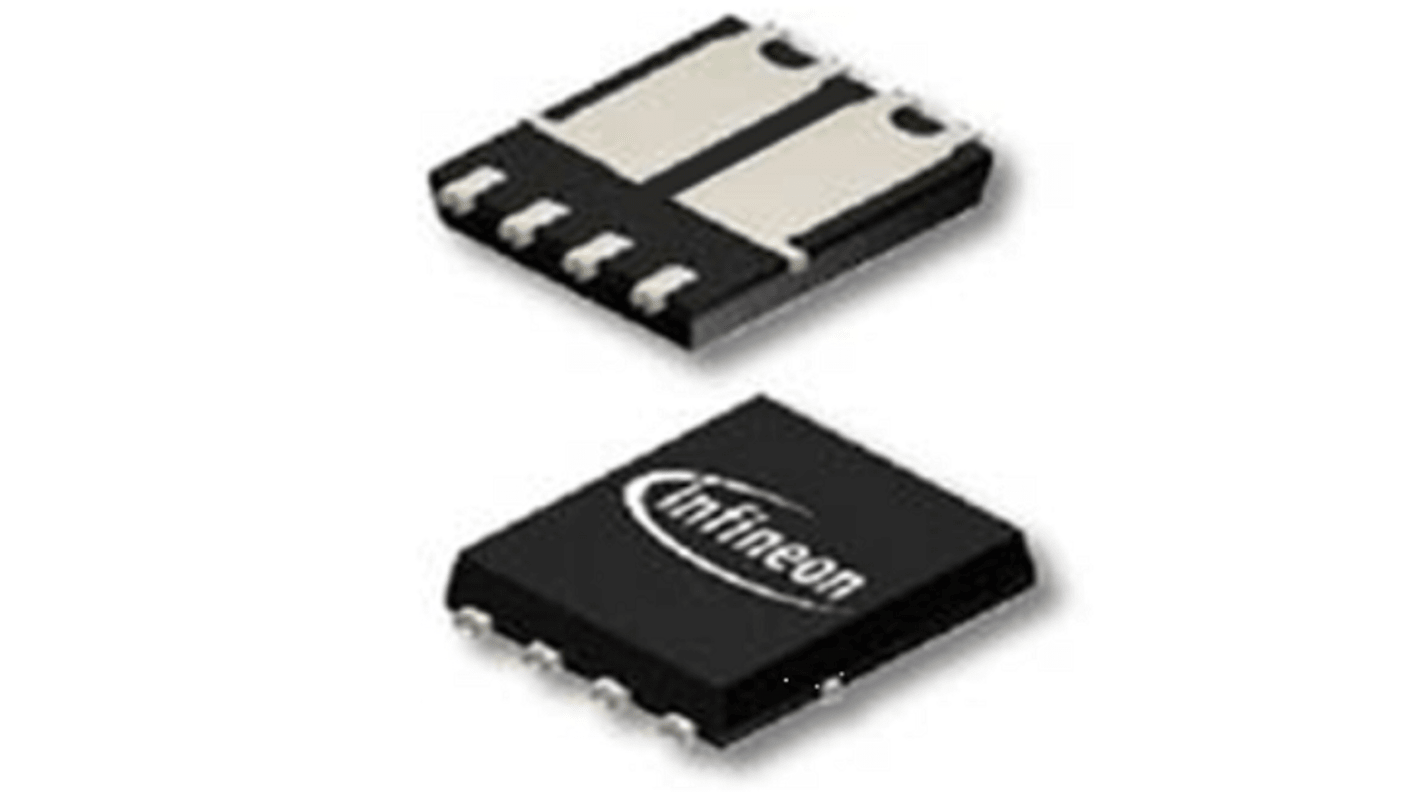 MOSFET Infineon, canale N, 0,0112 O, 20 A, SuperSO8 5 x 6 doppio, Montaggio superficiale
