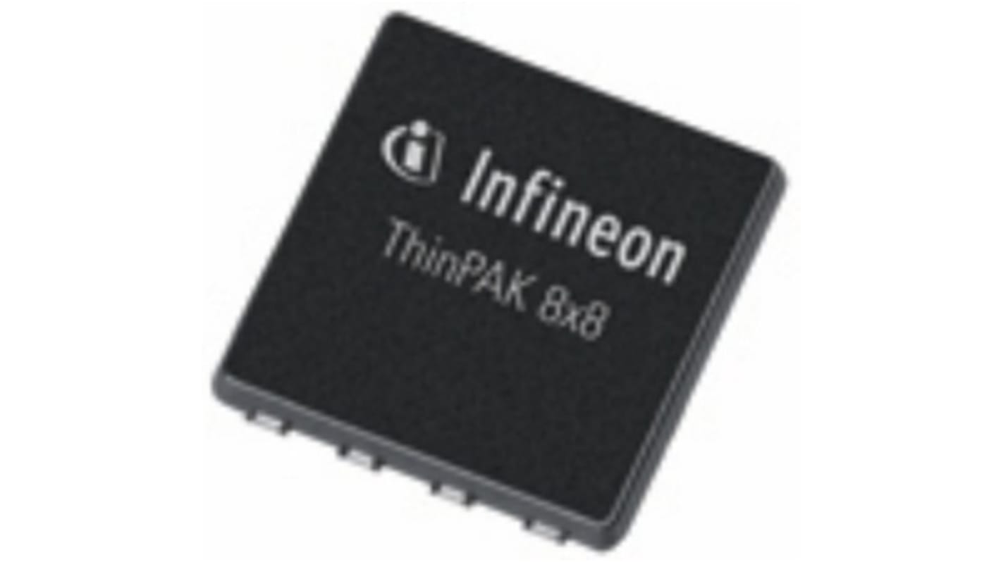 MOSFET Infineon IPL60R210P6AUMA1, VDSS 600 V, ID 19,2 A, ThinkPAK 8 x 8 de 5 pines