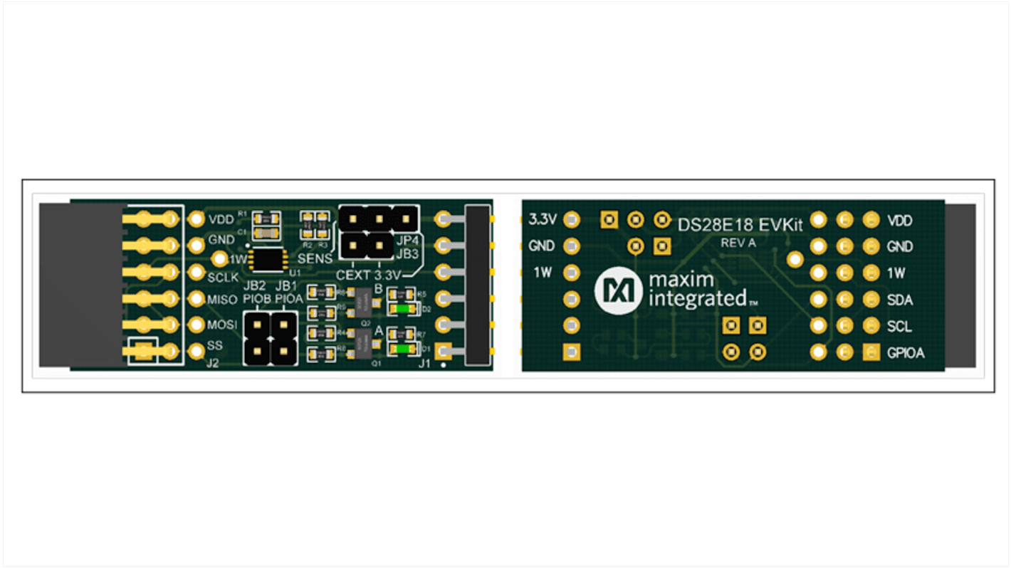 Maxim Integrated DS9481P-300# 評価ボード DS28E18EVKIT#