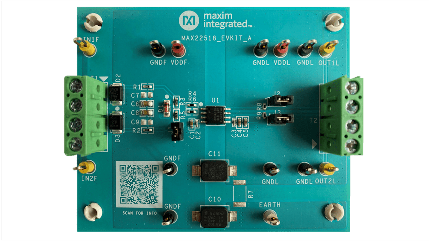 Maxim Integrated MAX22518EVKIT# Digital Power for MAX22517, MAX22519 for MAX22518