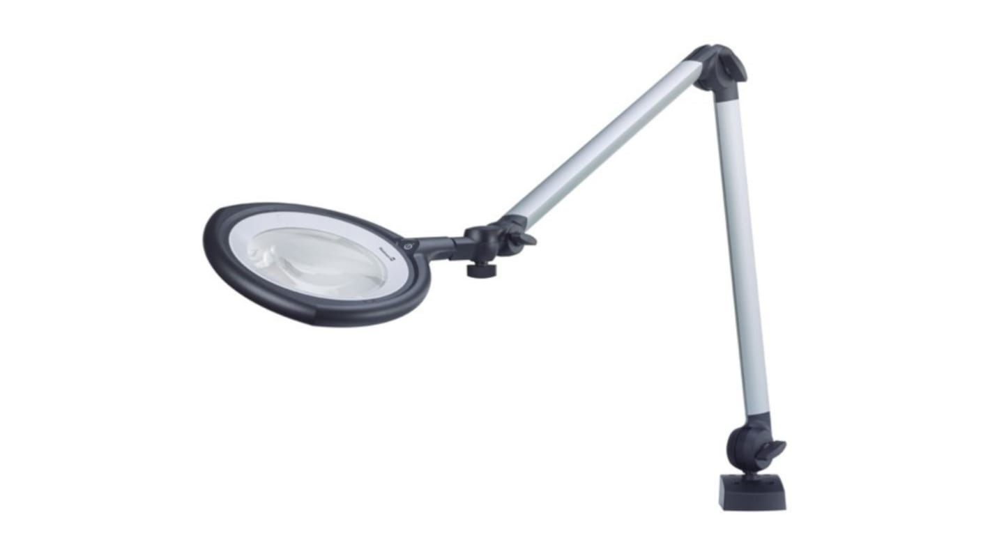 Lámpara con lupa, LED 13W, lente 160mm, 3.5dioptría