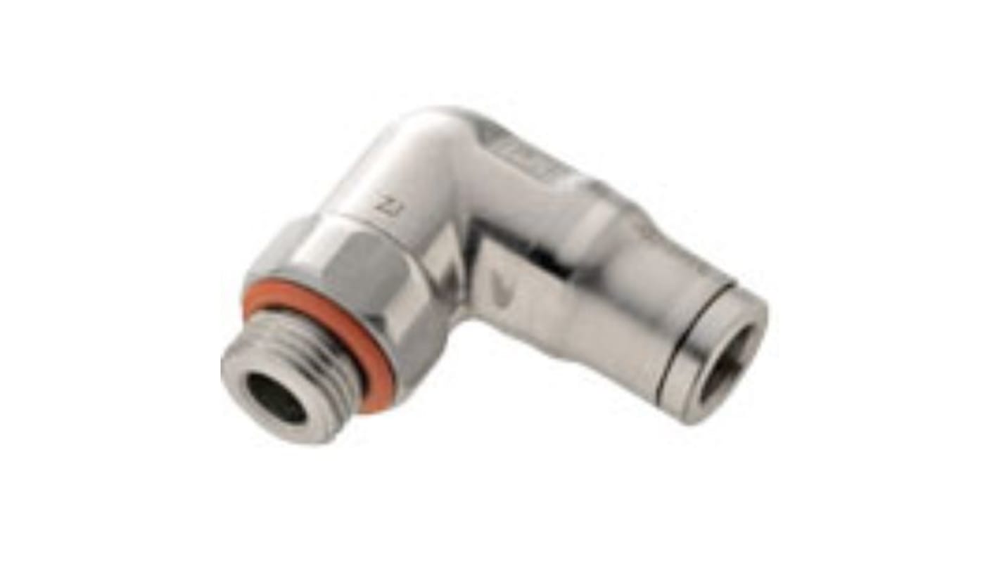 Legris LF3800 Series, G 1/8 Male, Threaded Connection Style