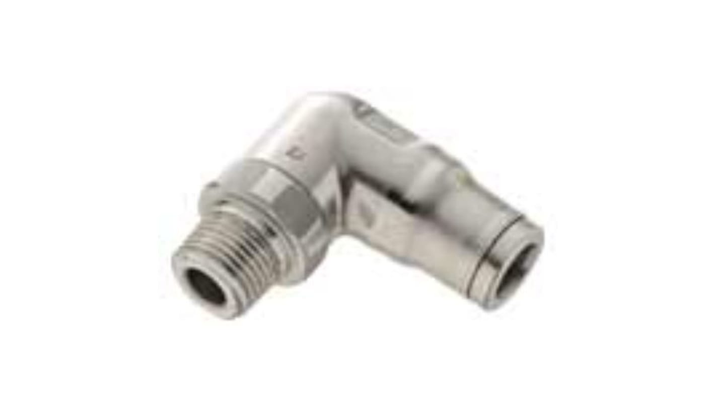 Legris LF3800 Series, G 1/8 Male, Threaded Connection Style