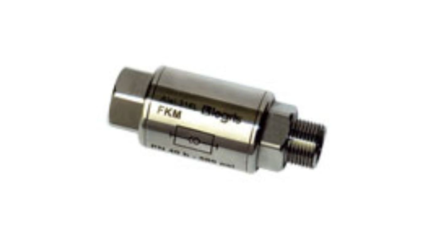 Legris Stainless Steel Single Non Return Valve, G 1/4in, 40 bar