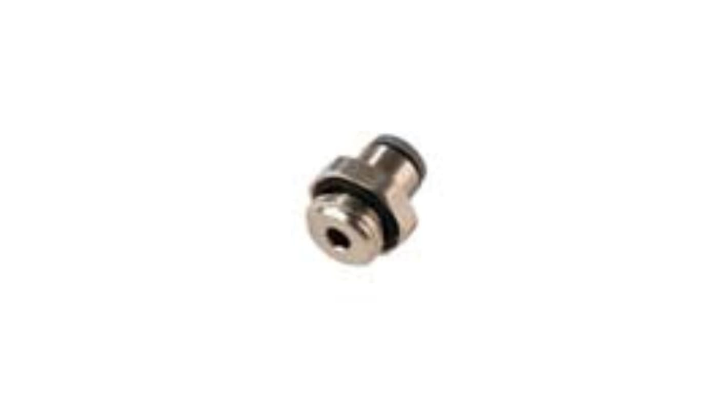 Legris LF6900 LIQUIfit Series Push-in Fitting, G 1/4 Male to Push In 8 mm, Threaded-to-Tube Connection Style