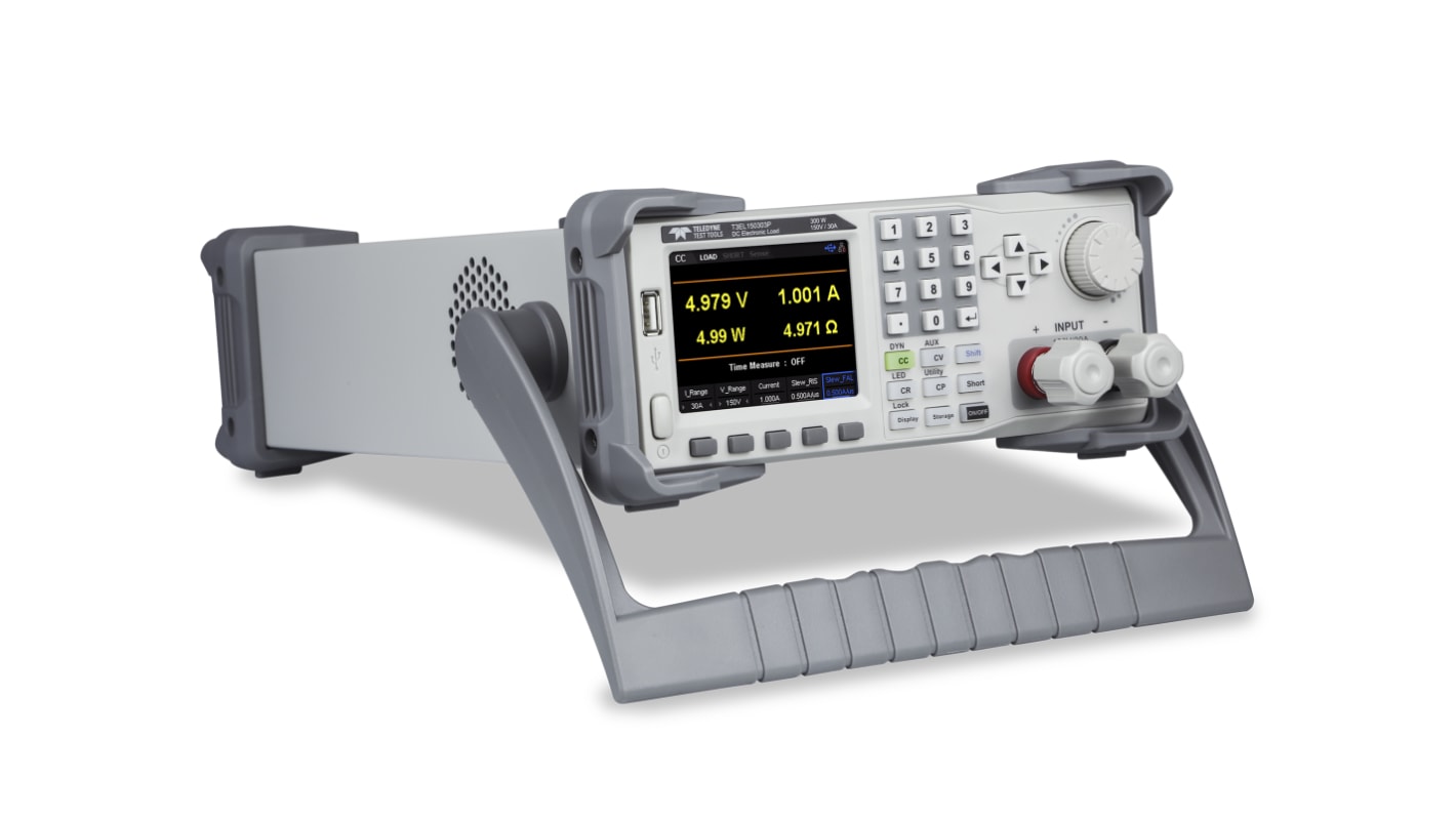 Charge électronique c.c. Teledyne LeCroy 300 W, Etalonné RS