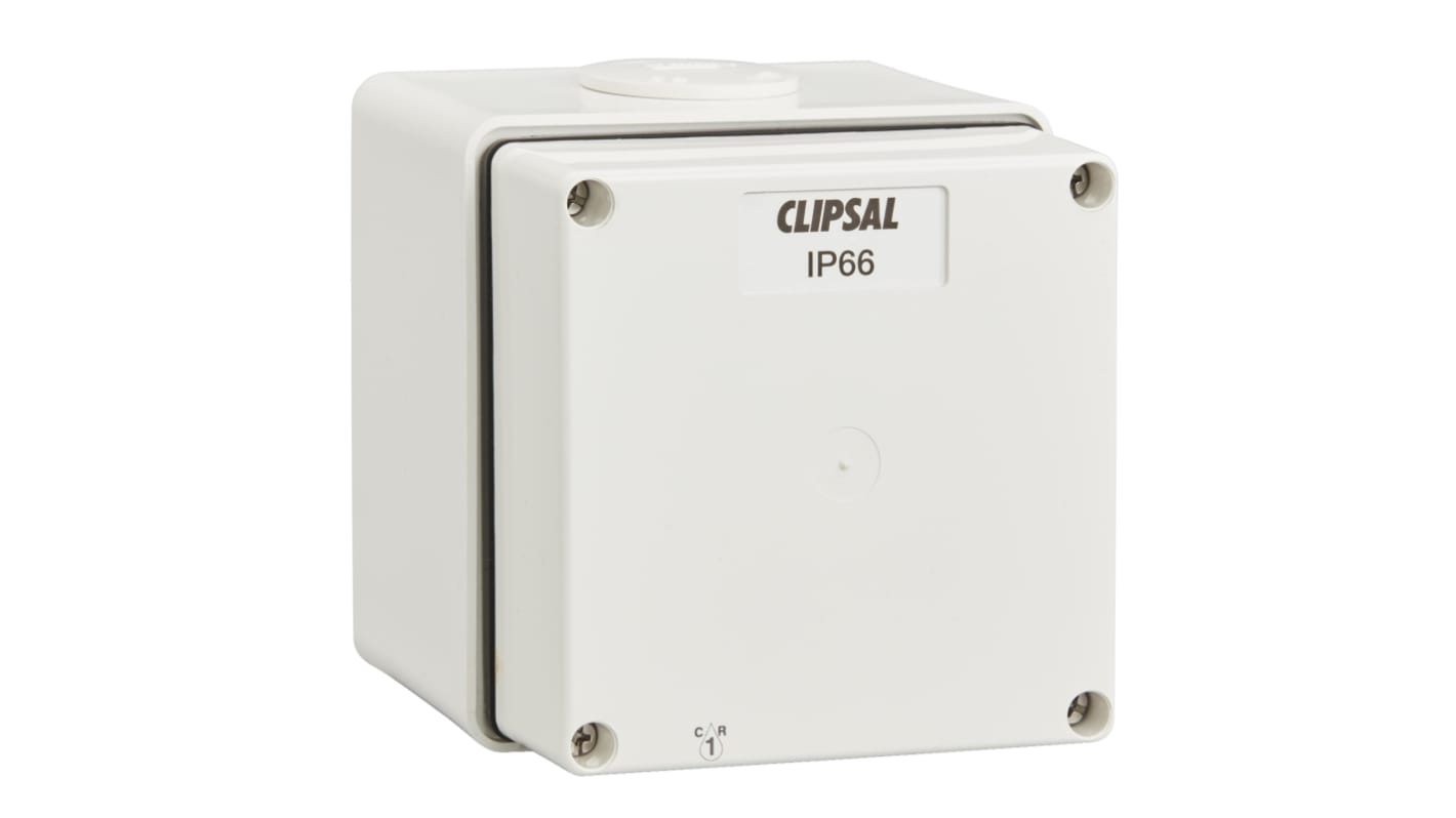 56JB1RW Clipsal Electrical Junction Box, IP66 RS