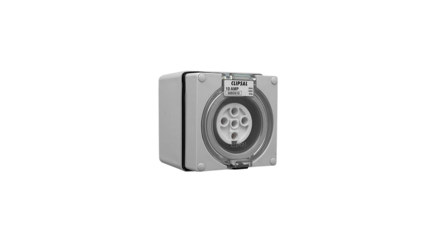 Clipsal Electrical Grey, Rated At 10A, 500 V