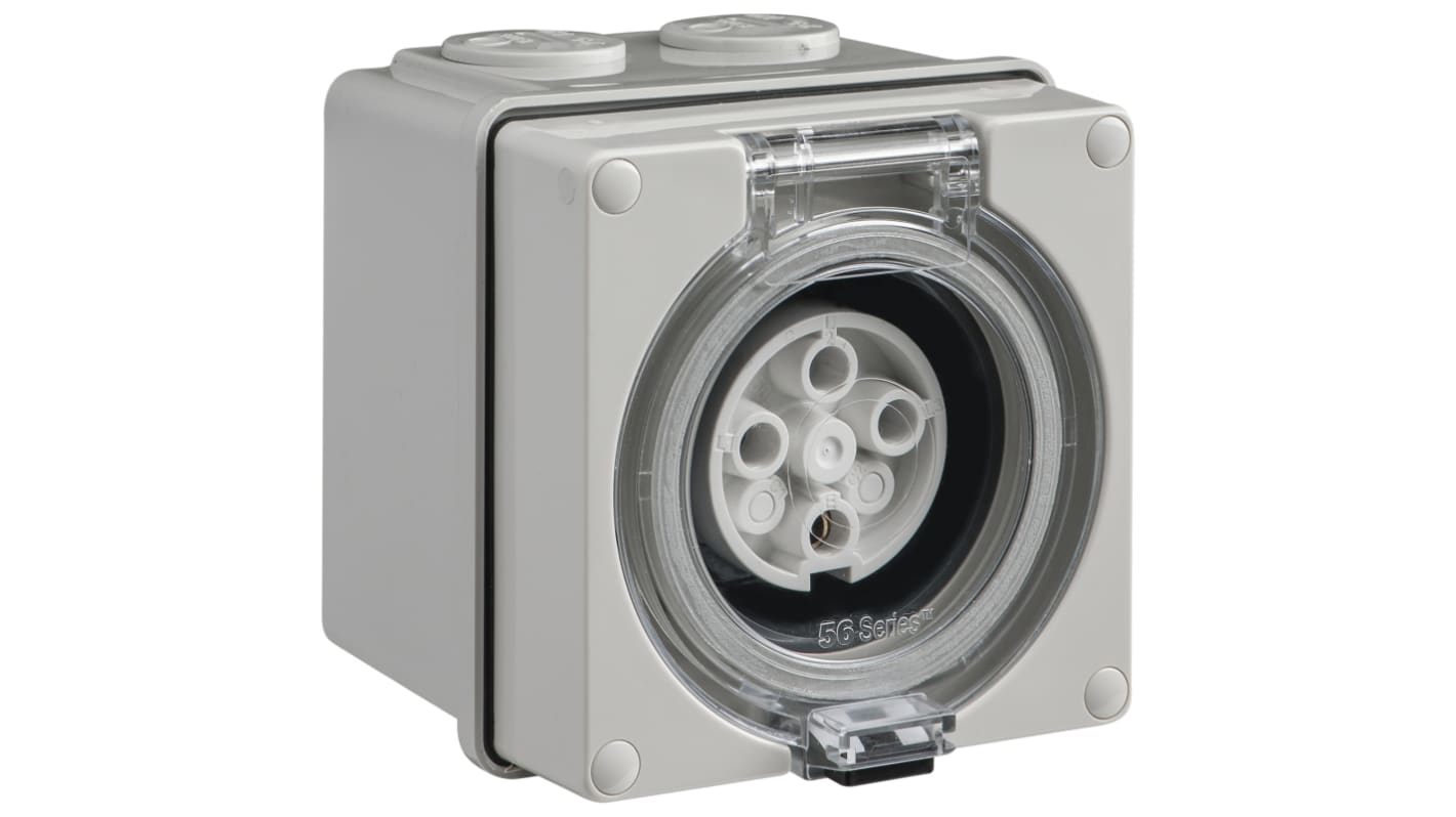 Clipsal Electrical IP66 Grey, Rated At 10A, 500 V