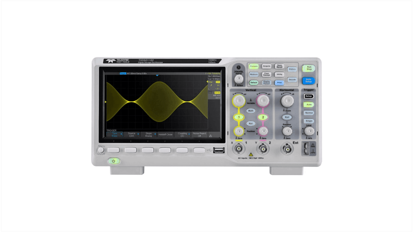 Teledyne LeCroy オシロスコープ, 200MHz, ベンチ, T3DSO1202A