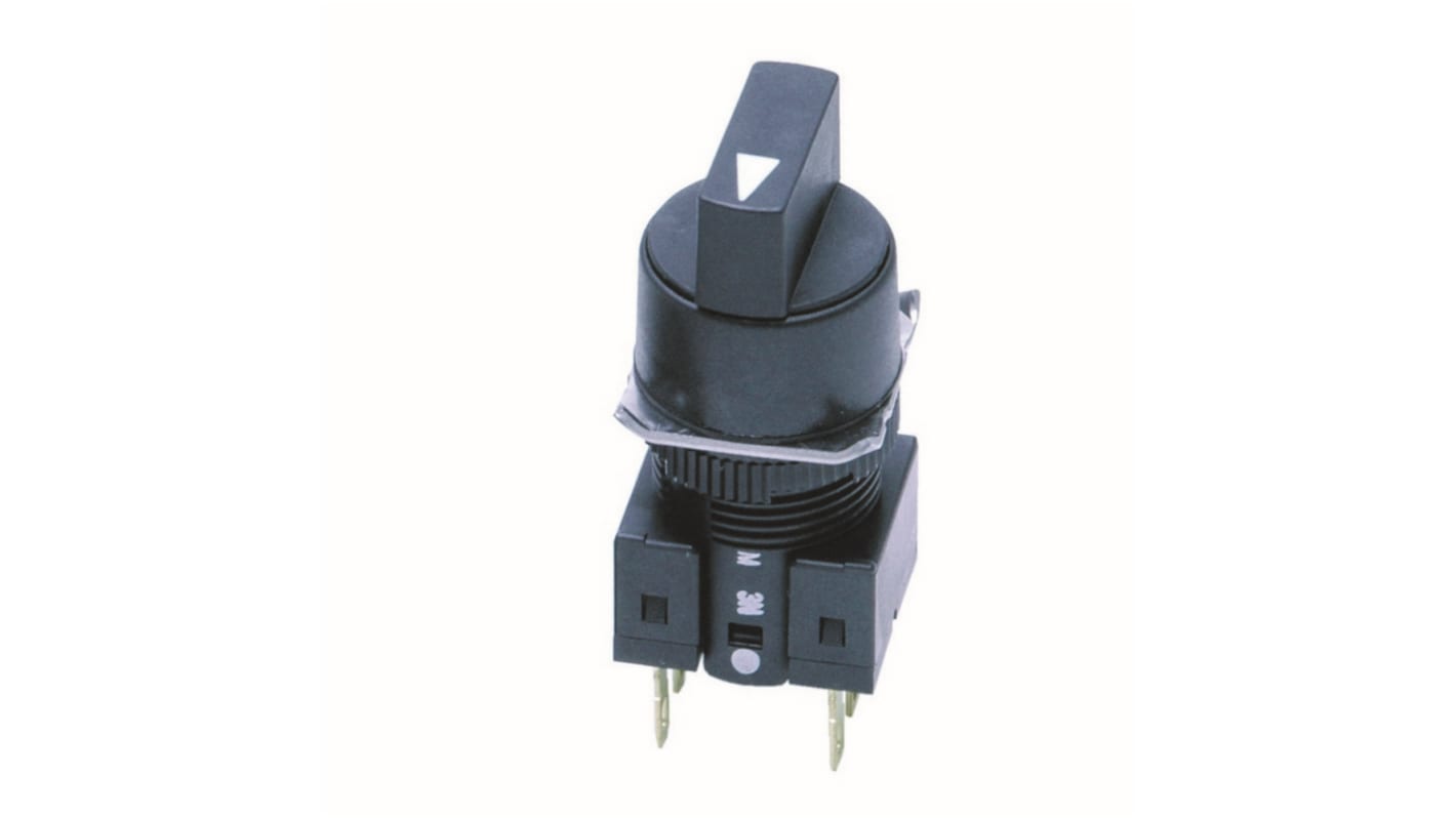 Cabezal de interruptor selector A165S-T3A Omron, 3 Posiciones