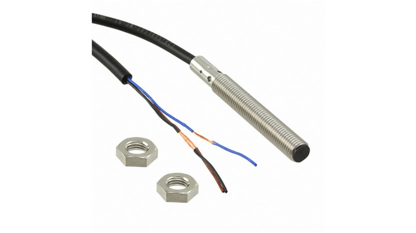 Sensor de proximidad Omron, M8 x 1, alcance 2 mm, salida NPN, 10 → 30 V dc, IP67