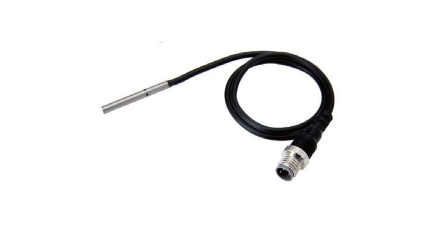 Omron Inductive Barrel-Style Proximity Sensor, 0.8 mm Detection, PNP Output, 10 → 30 V dc, IP67