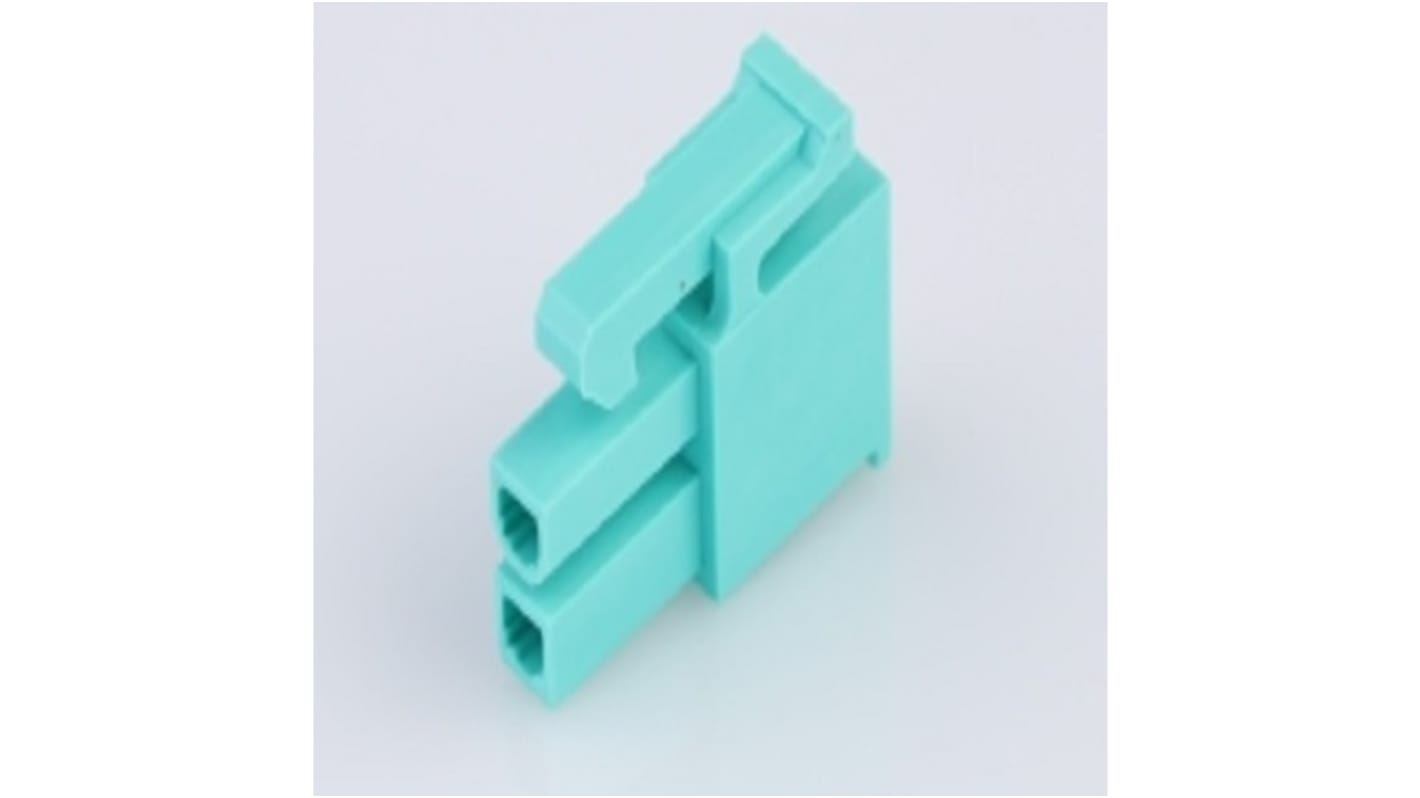 Carcasa de conector Molex 46992-0430, Serie 46992, paso: 4.2mm, 4 contactos, 2 filas, Conector