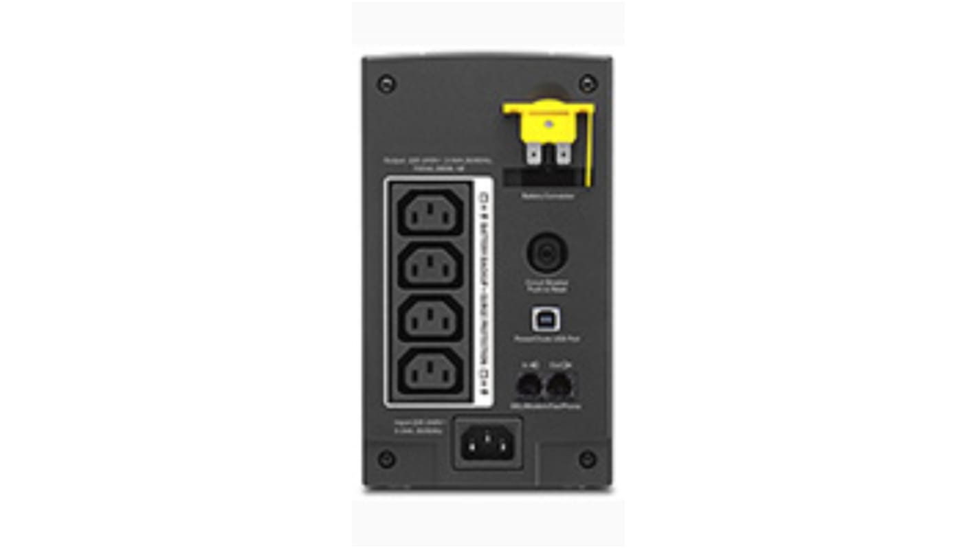 APC 230V Input Uninterruptible Power Supply, 700VA (390W), APC Back-UPS 700VA