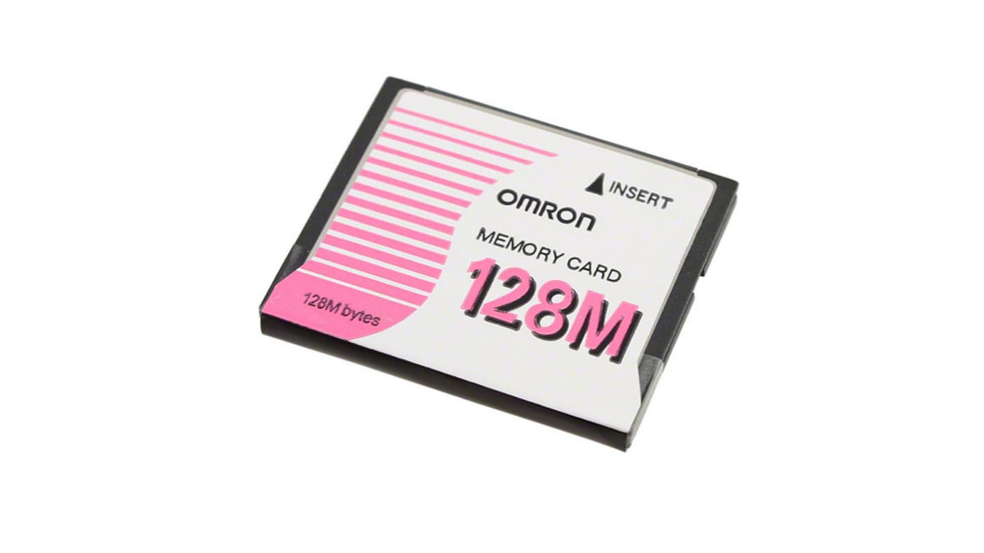 Tarjeta de memoria Omron, para usar con Data Storage