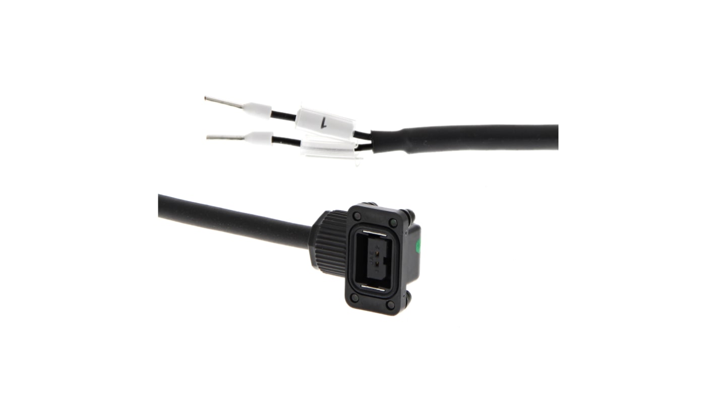 Cable Omron, monofásico, 230 V, 100 → 750 W, long. 5m, para usar con 1S series